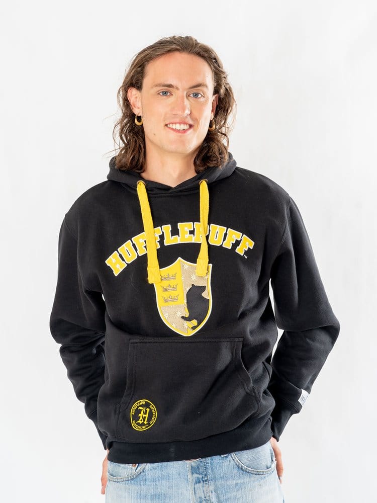 x_pe19325hsb Harry Potter Hooded Sweater Hufflepuff Deluxe - immagine 1