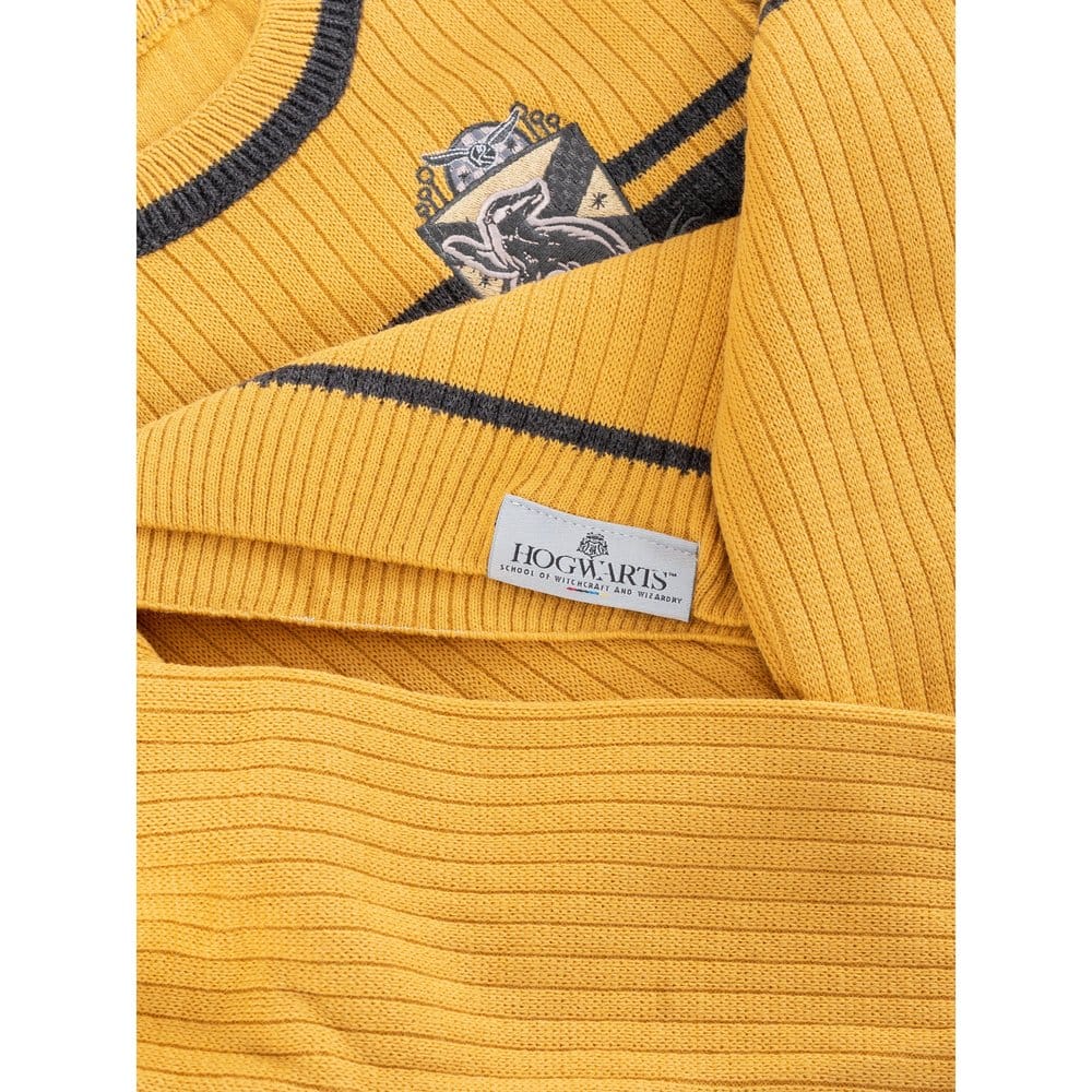 x_pe19463kjmp Harry Potter Kids Sweater Hufflepuff Varsity - immagine 1