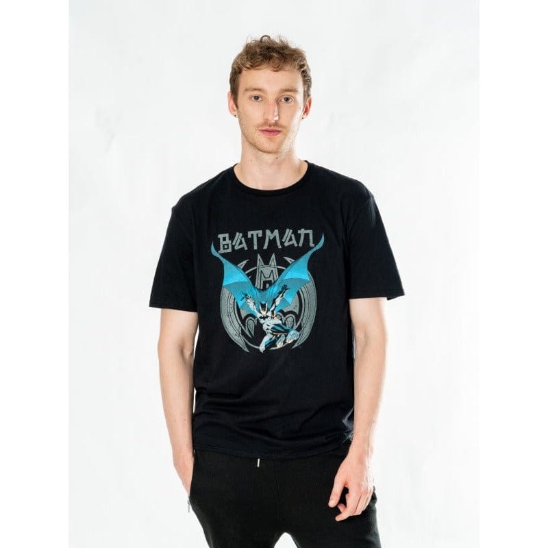x_pe19551utsb DC Comics T-Shirt Batman Anime Cape - immagine 1