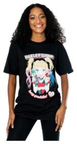 DC T-Shirt Harley Quinn Anime Puddin' - immagine 3