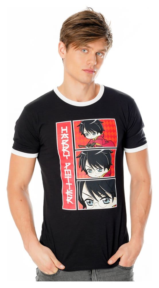 x_pe19564tsb Harry Potter T-Shirt Harry Comic Box - immagine 1