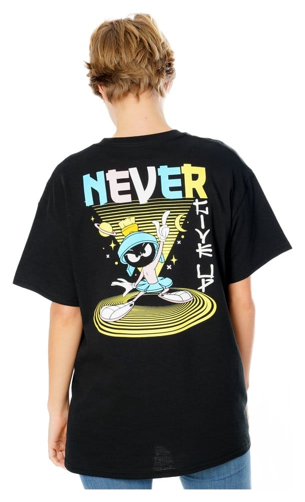 x_pe19574tsb Looney Tunes T-Shirt Anime Marvin Reverse - immagine 1