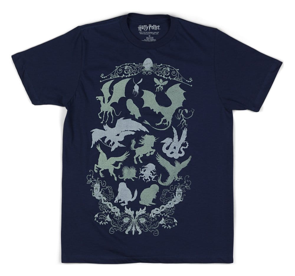 x_pe201091 Harry Potter T-Shirt Magical Creatures Field Guide - immagine 1