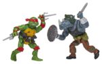 Teenage Mutant Ninja Turtles: Remastered Action Figures Raphael vs. Rocksteady - immagine 4