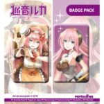 Vocaloid Button 2-Pack Megurine Luka (Art by kurojish)