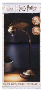 Harry Potter Desk Lamp Golden Snitch Posable - immagine 3