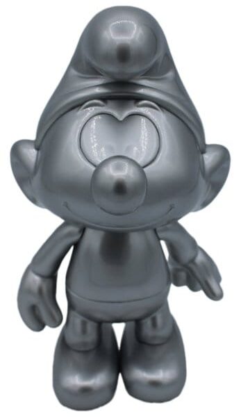 The Smurfs Vinyl Figure Smurf Silver 19 cm
