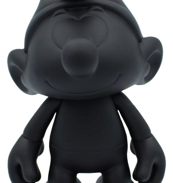 The Smurfs Statue Smurf Black 19 cm