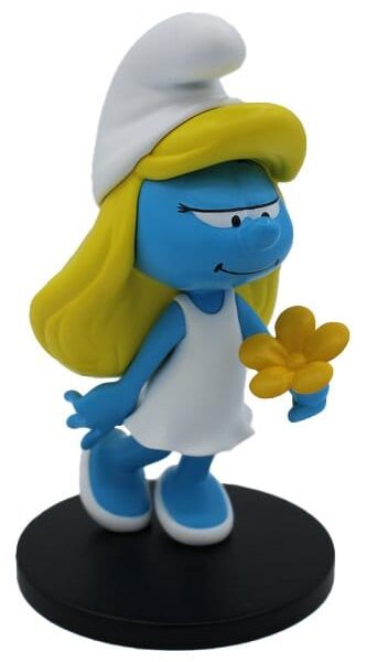 The Smurfs Statue Smurfette with Flower 12 cm