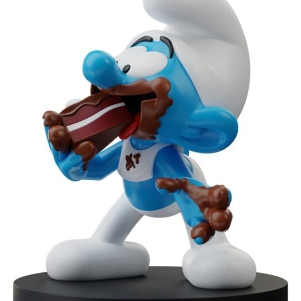 The Smurfs Statue Greedy Smurf 10 cm
