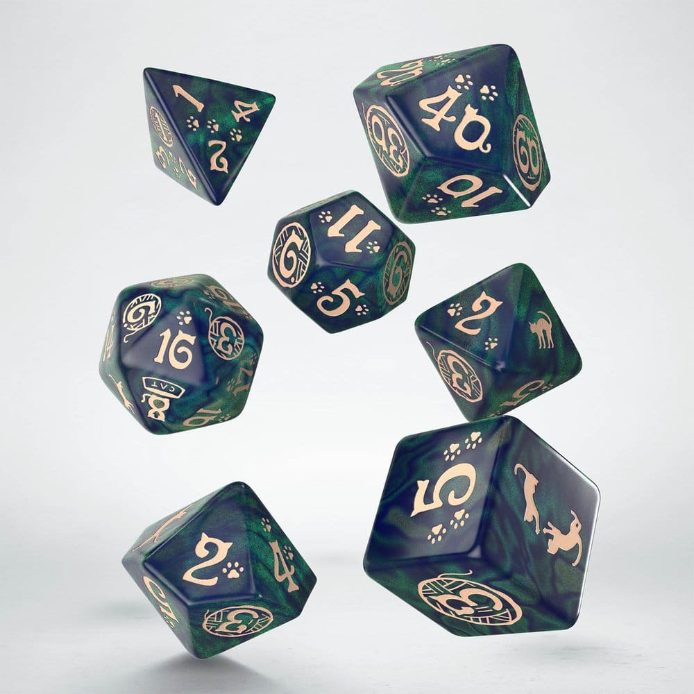 x_qws-scat10 CATS Dice Set of 7 Mittens - immagine 1