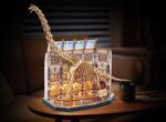 Revell Tiny Adventures Natural Museum 3D Wooden Puzzle Brachiosaurus Skeleton 58 cm - immagine 2