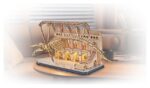 Revell Tiny Adventures Natural Museum 3D Wooden Puzzle Blue Whale 61 cm - immagine 2