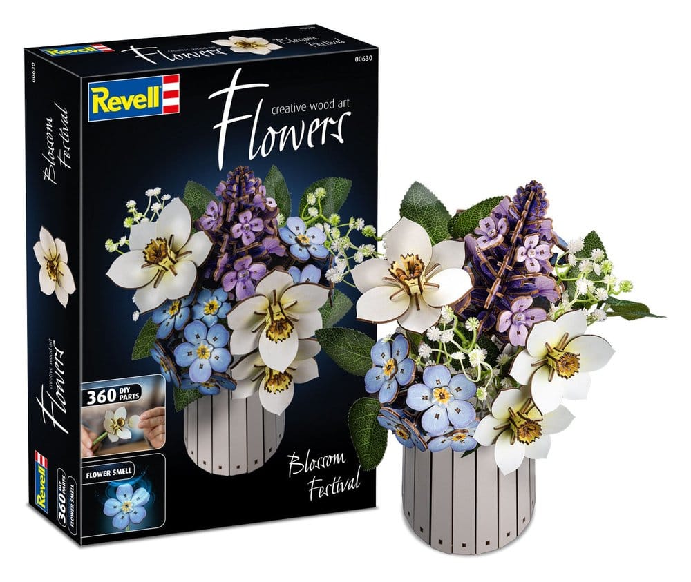 x_rev00630 Revell Flowers Wooden Flowers Blossom Festival 22 cm - immagine 1