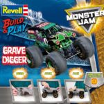 Monster Jam Revell Build & Play Kit Monster Jam Grave Digger