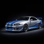 Fast & Furious Model Kit Brian's 1999 Nissan Skyline GT-R