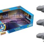 Sonic the Hedgehog Pull & Speed Pull-back car Sonic Racing CrossWorlds - Pack of 3