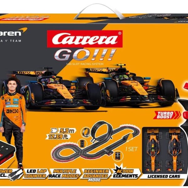 McLaren Carrera GO!!! Slot Car Track Set McLaren Racing