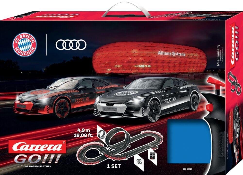 x_rev20062627 FC Bayern München Carrera GO!!! Race Track Set FC Bayern Racing - immagine 1