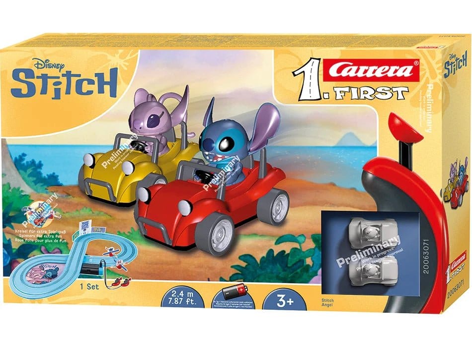 x_rev20063071 Disney Stitch Carrera First Race Track Set Disney Stitch 2,4 - immagine 1