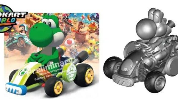 Nintendo Mario Kart Carrera RC RC Car Mario Kart World, Yoshi 2,4GHz