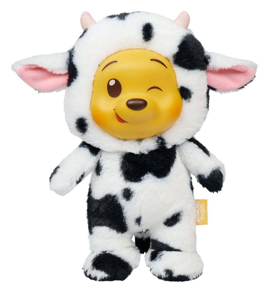 x_sim6315871002101 Winnie the Pooh YUYUS Plush Figure Winnie the Pooh Cow 28cm - immagine 1