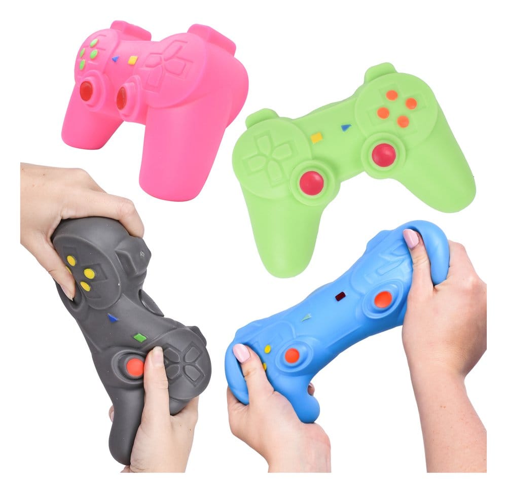 x_sim700470639 Squishy Stretch figures Game Controller 4-pack Assortment 16 cm Display (4) - immagine 1