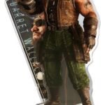 Final Fantasy VII Rebirth Acrylic Stand Barret Wallace 10 cm
