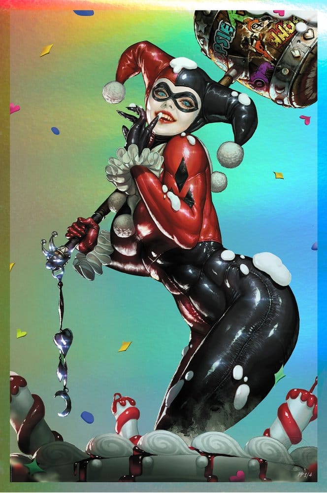 x_ss503087u DC Comics Fine Art Print Harley Quinn (Exclusive Edition) 41 x 61 cm - unframed - immagine 1