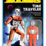 Micronauts ReAction+ Action Figure Wave 04 Time Traveler (Translucent Orange)