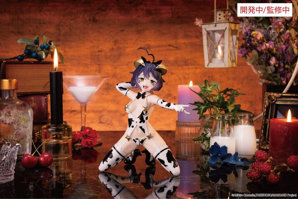 x_syse06407 Gushing over Magical Girls One-Seventh Carat PVC Figure Magia Evil Cow Pattern Ver. 17 cm - immagine 1