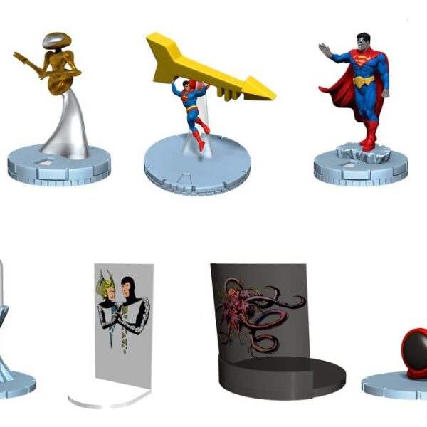 DC Comics Wizkids HeroClix Iconix Mini Figures Fortress of Solitude Vol 1 13 cm