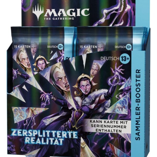 Magic the Gathering Zersplitterte Realität Collector Booster Display (12) german