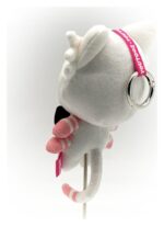 Hazbin Hotel Keychain Plush Angel Dust Kitty 13 cm - immagine 4