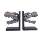 TYRANNOSAURUS REX SKULL BOOKENDS - immagine 4