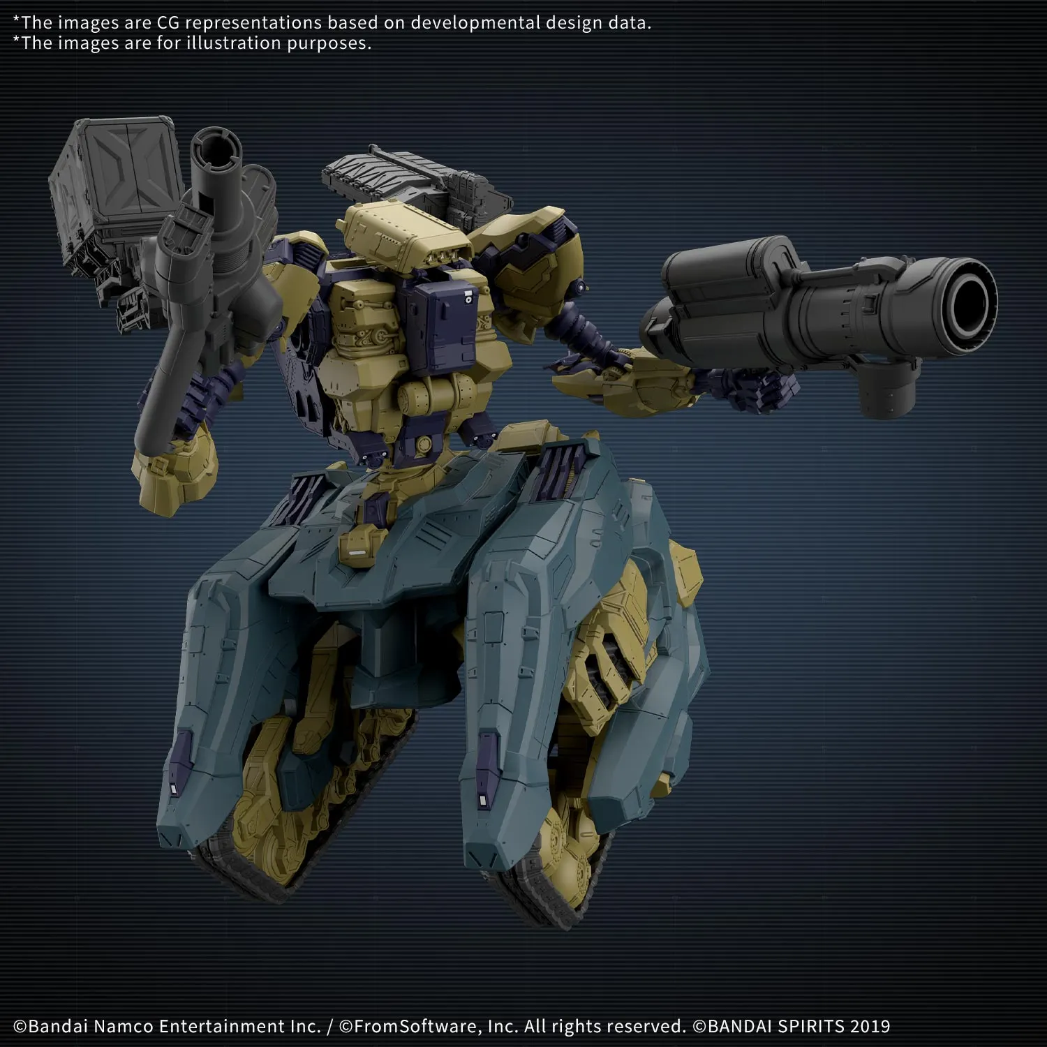 115051__81903eba 30MM ARMORED CORE VI FIRES OF RUBICON RaD CC-3000 WRECKER CIRCUS - immagine 1