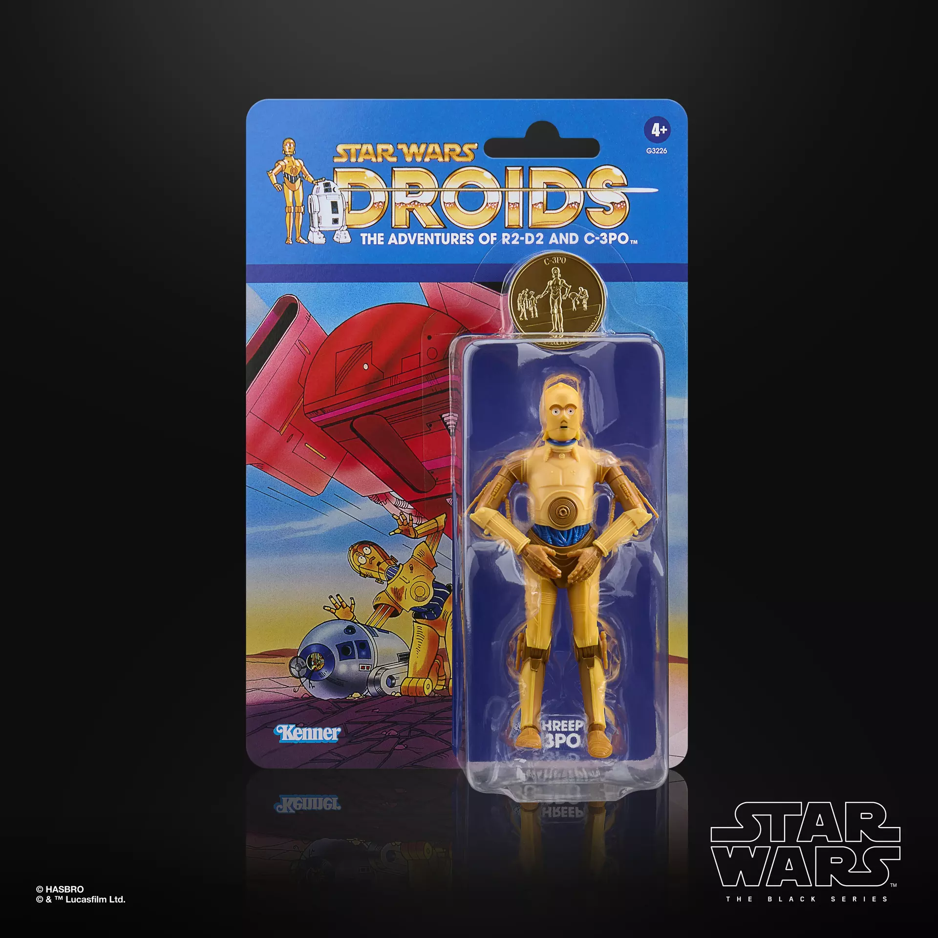 115157__57cb66cb STAR WARS BLACK SERIES DROIDS C-3PO ACTION FIGURE - immagine 1