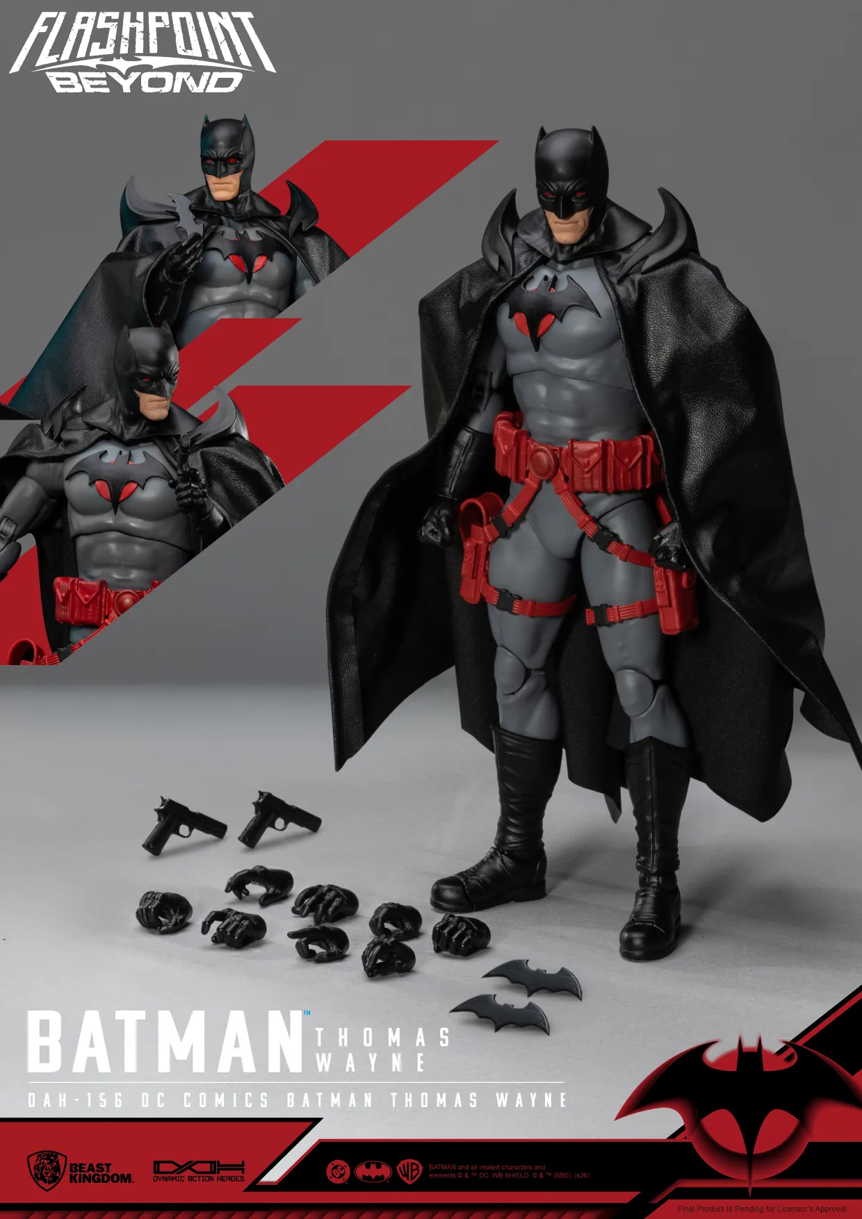 115169__31c4a5ea DC COMICS BATMAN THOMAS WAYNE DAH FIGURE - immagine 1