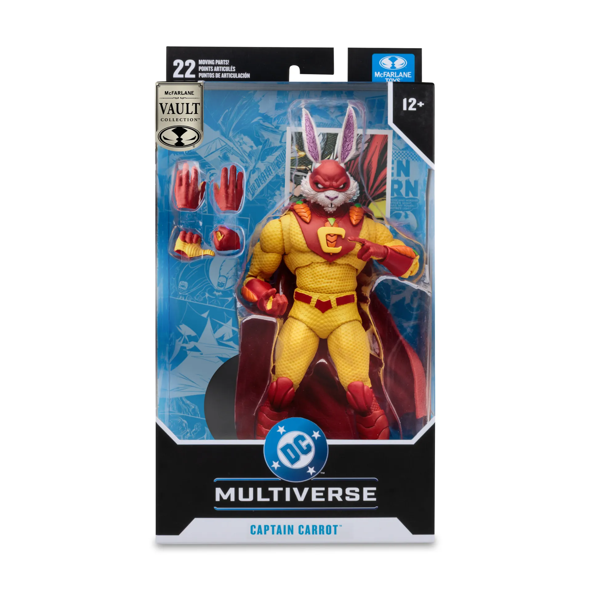 115209__ec2caa29 MCFARLANE VAULT DC MULTIVERSE 7INCH CAPTAIN CARROT ACTION FIGURE - immagine 1