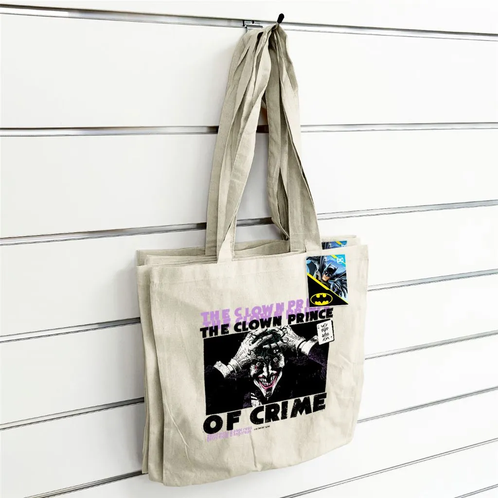 115214__5019d233 BATMAN THE CLOWN PRINCE TOTE BAG - immagine 1