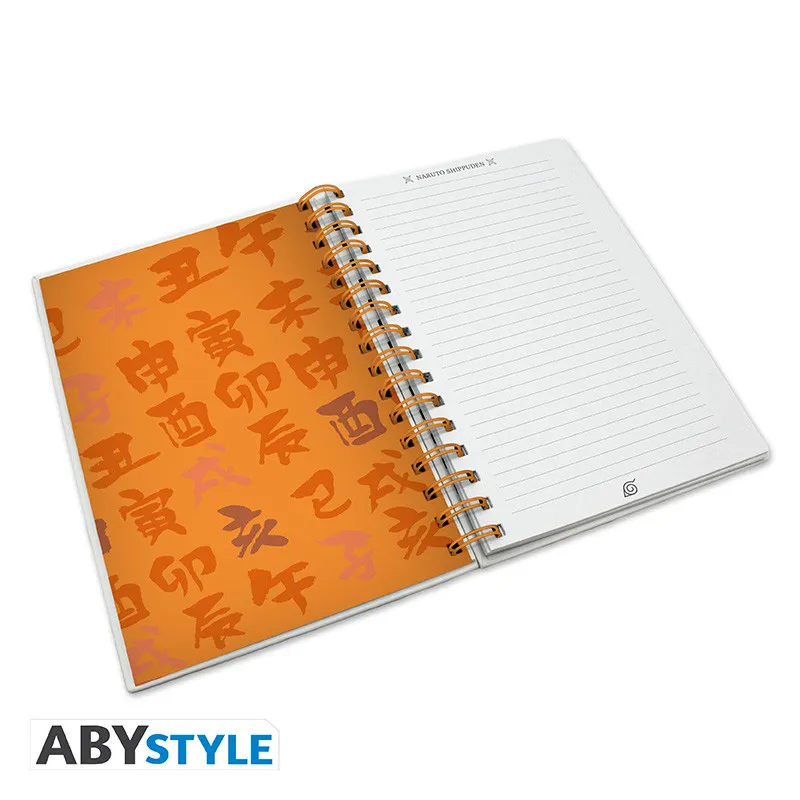 115262__a5c0971e NARUTO SHIPPUDEN TEAM & HOKAGE SPIRAL NOTEBOOK - immagine 1