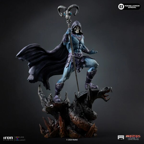 MASTERS OF THE UNIVERSE 2026 SKELETOR 1/10 STATUE