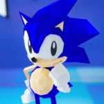 SONIC THE FIGHTERS SONIC THE HEDGEHOG POP UP PARADE