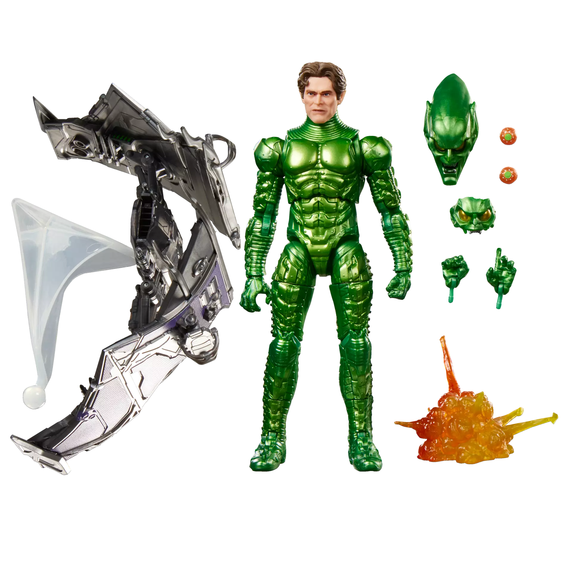 115314__bad04a2a MARVEL LEGENDS SPIDER-MAN NO WAY HOME GREEN GOBLIN ACTION FIGURE - immagine 1