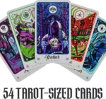 DUNGEONS & DRAGONS RAVENLOFT THE HORROR WITHIN TAROTS DECK ENGLISH  ED - immagine 2