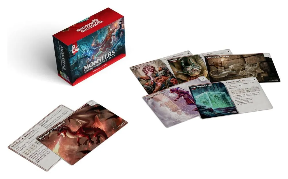 115465__d1269cc3 DUNGEONS & DRAGONS REFERENCE CARDS MONSTERS (FEARSOME AND FEROCIOUS) ENG - immagine 1