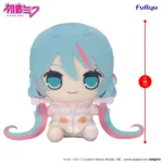 HATSUNE MIKU RABBIT EAR HOOD PAJAMA KYURUMARU BIG PLUSH