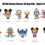 DISNEY SPORTS BAG CLIP BLIND BOX DISPLAY (24)