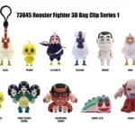 ROOSTER FIGHTER BAG CLIP BLIND BOX DISPLAY (24)