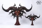 DIABLO IV LORD OF HATRED MEPHISTO ARTMASK LIFE-SIZE - immagine 4